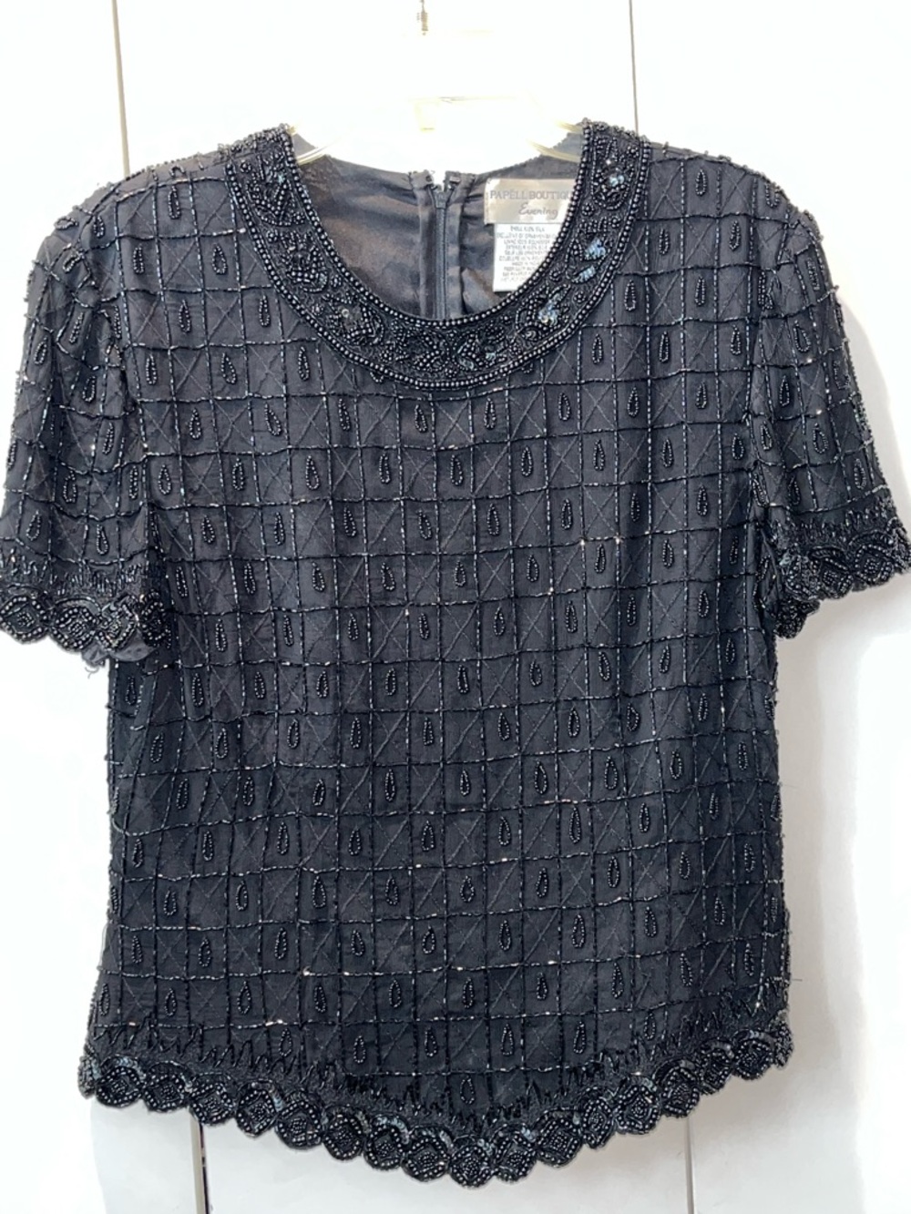 Beaded Black Women's Dressy To by Papell  boutique